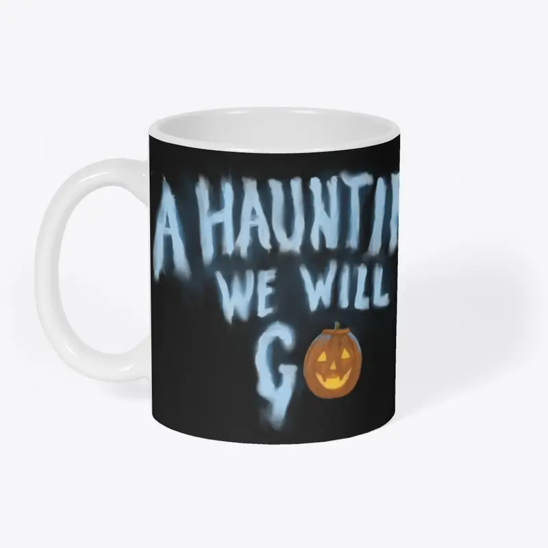 A HAUNTING WE WILL GO : LOGO