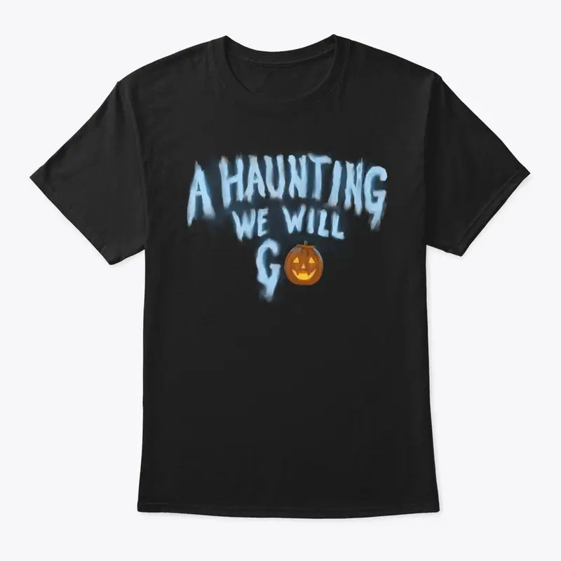 A HAUNTING WE WILL GO : LOGO